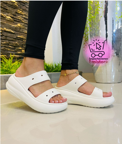 🍃SANDALIAS CROCS ANTIDESLIZANTE CONFORT ORTOPEDICA⭐⭐⭐⭐⭐CRUSCH  SANDAL.