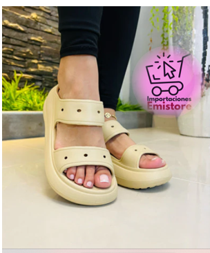 🍃SANDALIAS CROCS ANTIDESLIZANTE CONFORT ORTOPEDICA⭐⭐⭐⭐⭐CRUSCH  SANDAL.