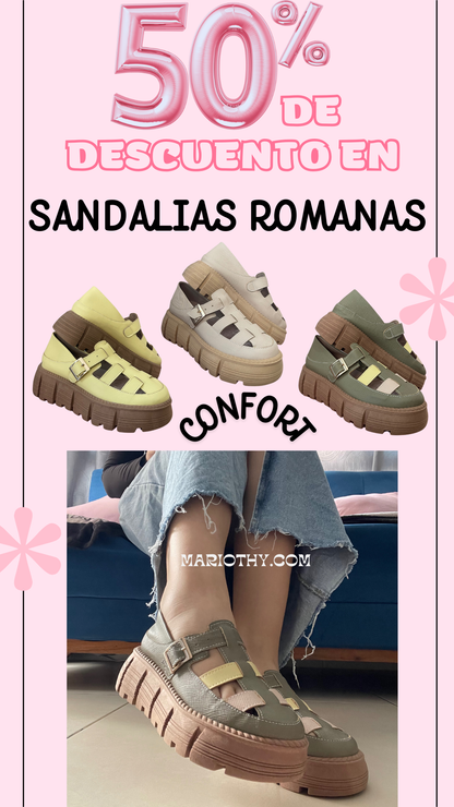 🌷"TRACTOR ROMANO"🌷 Zueco ortopedico.🎀